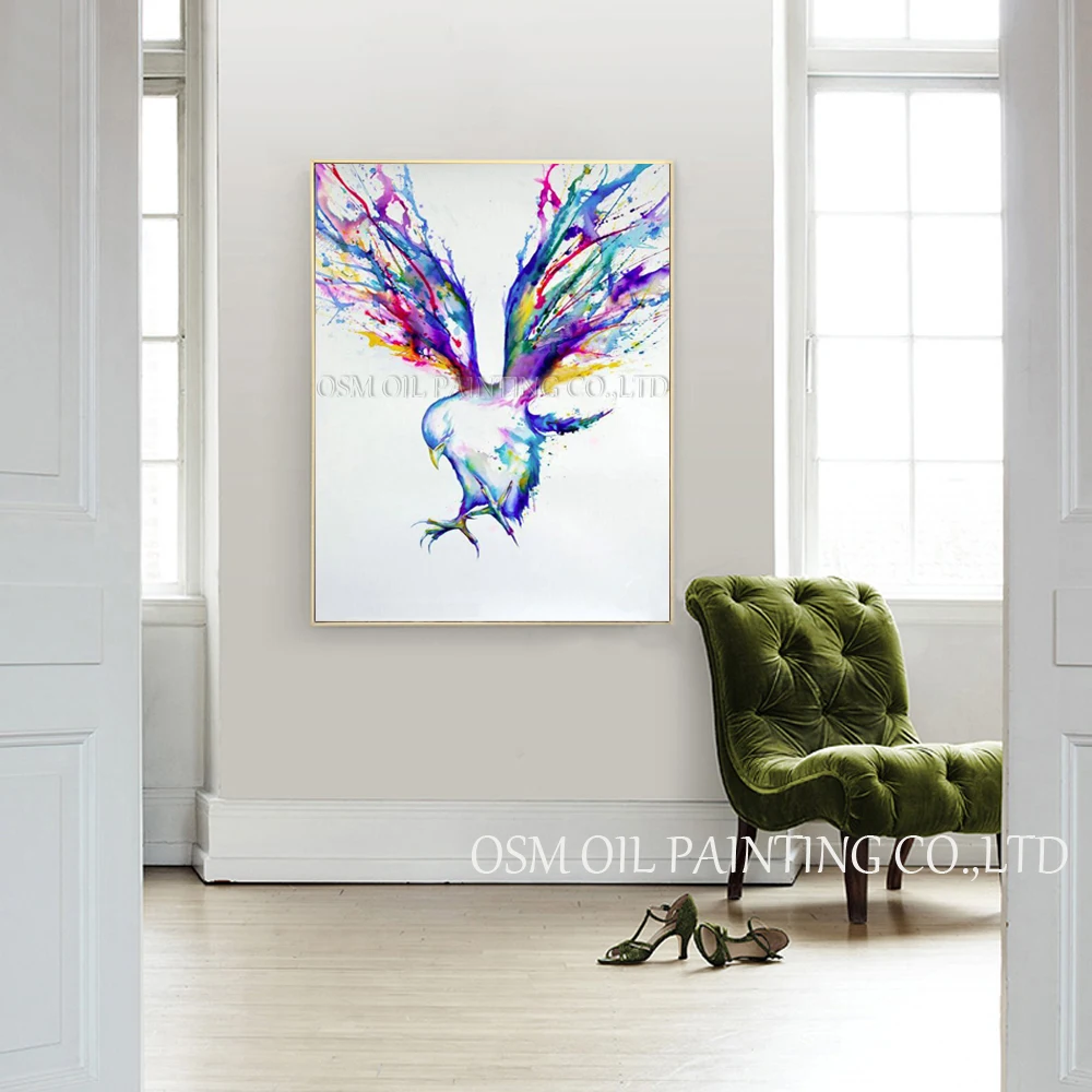 BIRD OIL PAINTING