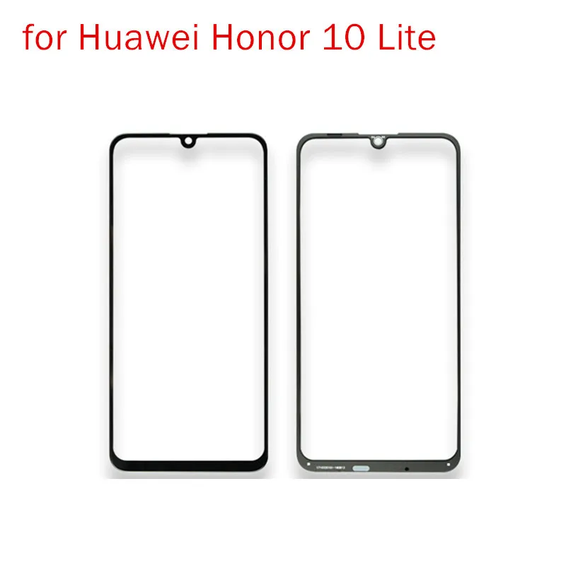 Для huawei Honor 10 Lite сенсорный экран стеклянная Сенсорная панель Передняя стеклянная панель дигитайзер Сенсорная панель запасные части