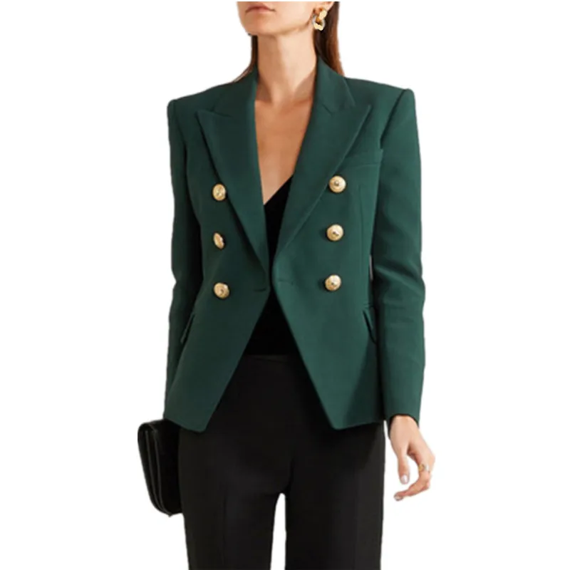 Haute Couture Women's 2018 Spring Autumn New Dark green