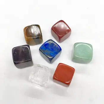 

Seven Chakra Stone 7 Colors Yoga Chakra natural Crystals Stone Polished Stones