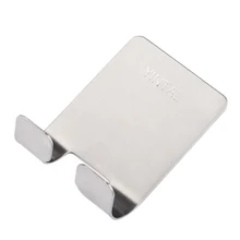 5 шт. многоцелевой клей крючки торчащие Настенные стойки 304 нержавеющая сталь крюк держатель бритвы для душа мужской станок для бритья