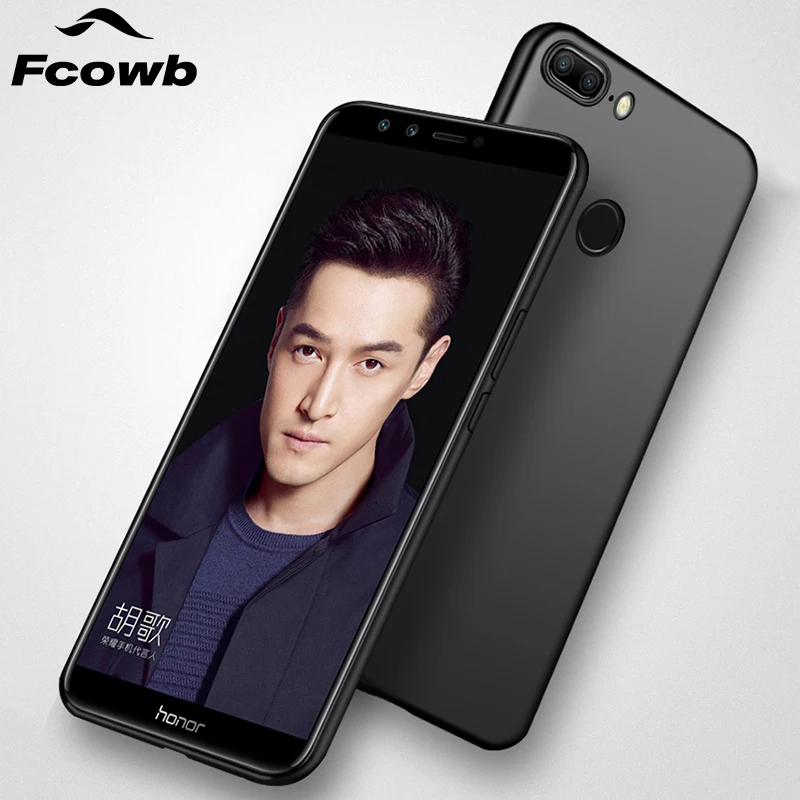 

FCOWB For Huawei Honor 9 Lite Case Honor 9 Case Carbon Fiber TPU Soft Silicon All-inclusive Protector Back Cover Case