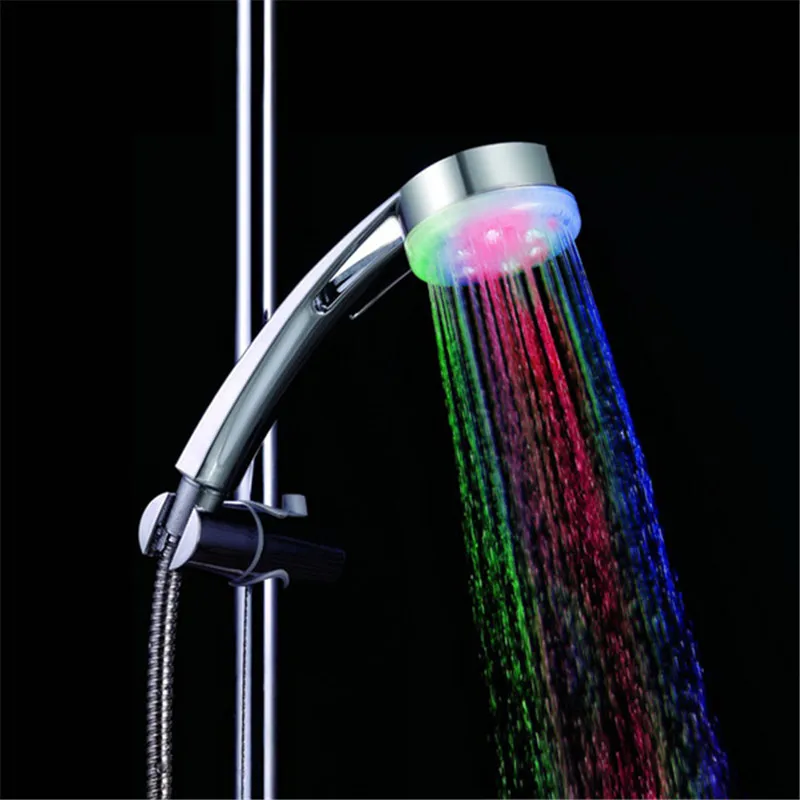 

Multi Color Change micro bubble shower head with color box 8008-A9