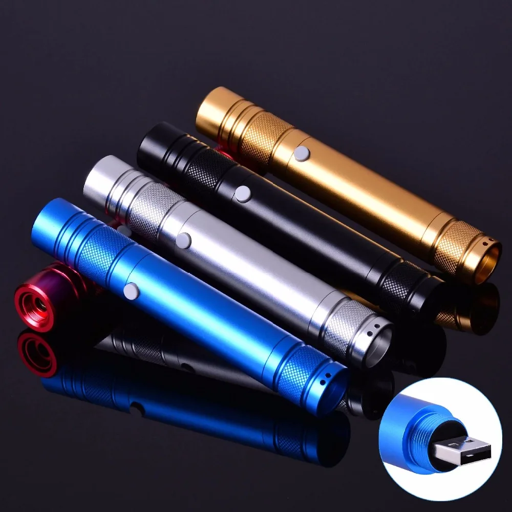 مؤشر ليزر USB قابلة للشحن الليزر شحن عالية الطاقة شعاع الأخضر المحمولة 5 mW قوي ضوء قلم ليزر قابل للتعديل التركيز مؤشر ليزر USB قابلة للشحن الليزر شحن عالية الطاقة شعاع الأخضر المحمولة 5 mW قوي ضوء قلم ليزر قابل للتعديل التركيز