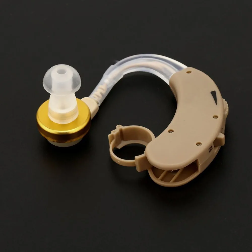 Small Mini Hearing Aids Sound Voice Amplifier Hearing Aid Kit Behind Ear Care Adjustable Sound Enhancer For The Elderly Deaf