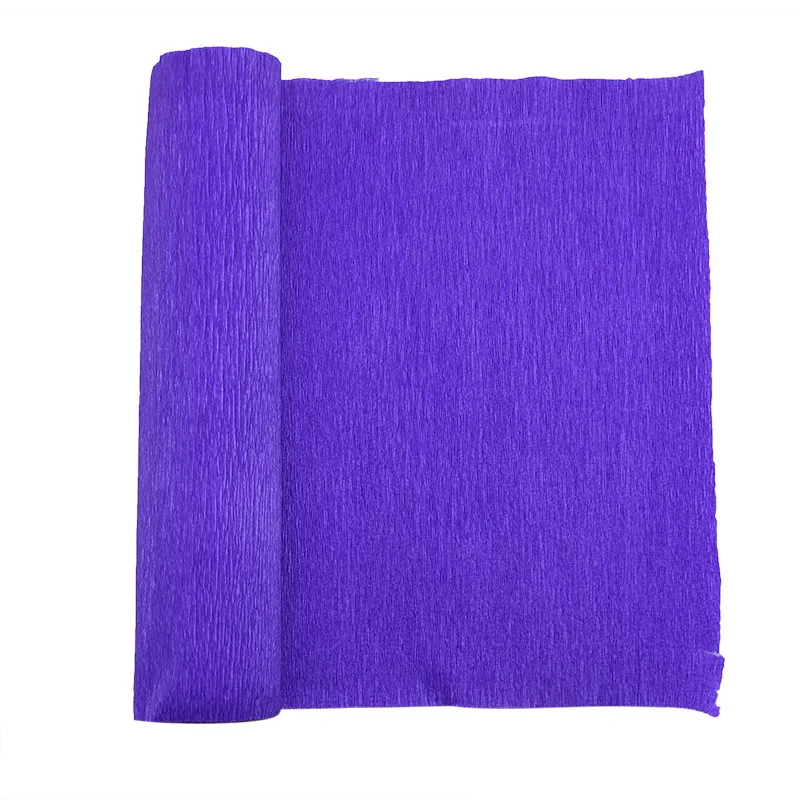 BB155-P12 darkpurple 25 см x 250 см красочная крепированная бумага и цветочная лента для ствола для самостоятельной упаковки цветов Скрапбукинг подарки вечерние украшения гирлянды 8Z - Цвет: BB155-P12 darkpurple