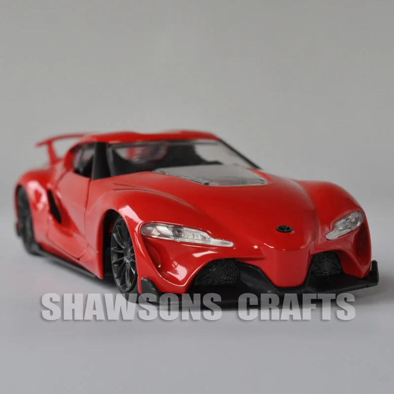 

1:32 Diecast Car Model Toys Jada Toyota FT-1 Pull Back Miniature Replica