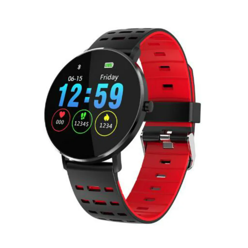 

New smart bracelet color full fit ultra-thin curved screen multi-motion mode IP68 dynamic heart rate watch