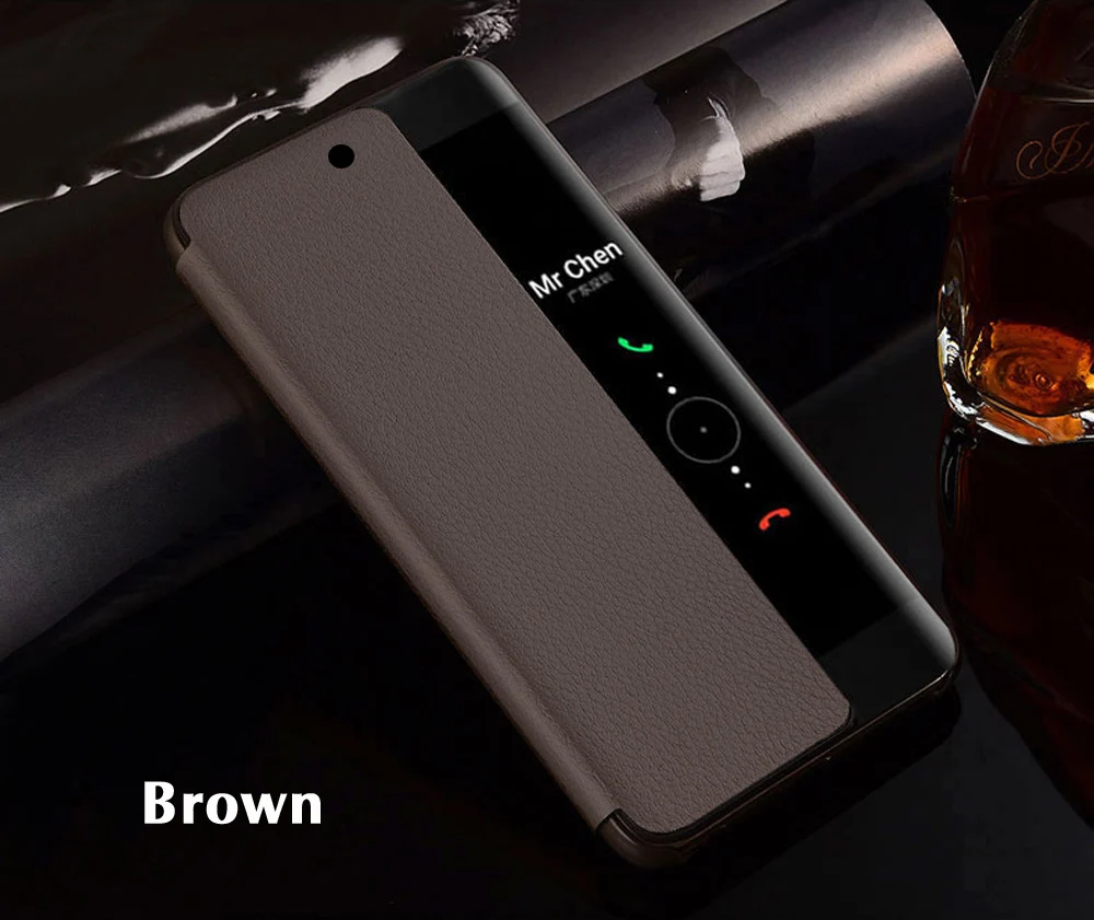 Huawei dustproof case Smart View Case For Huawei P30 Pro P30Pro P30Lite Auto Sleep Wake Up Flip Cover Phone Cases For Huawei P30 Lite Fundas Capa silicone case for huawei phone