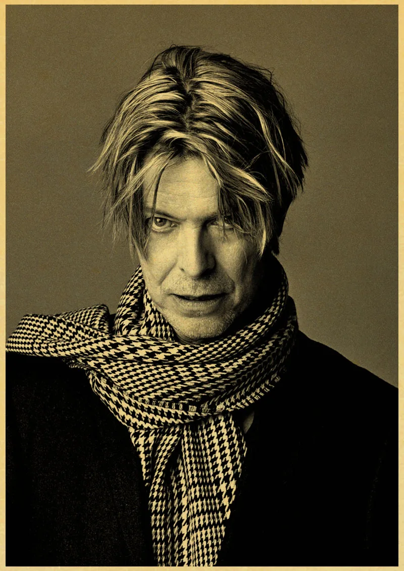 Винтаж плакат DAVID BOWIE с художественной печатью ретро постер домашний декор