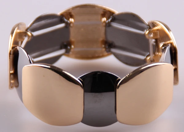 Винтажный Роскошный металлический браслет с геометрическим рисунком Золотой/большой блестящий сплав мужской женский браслет браслеты