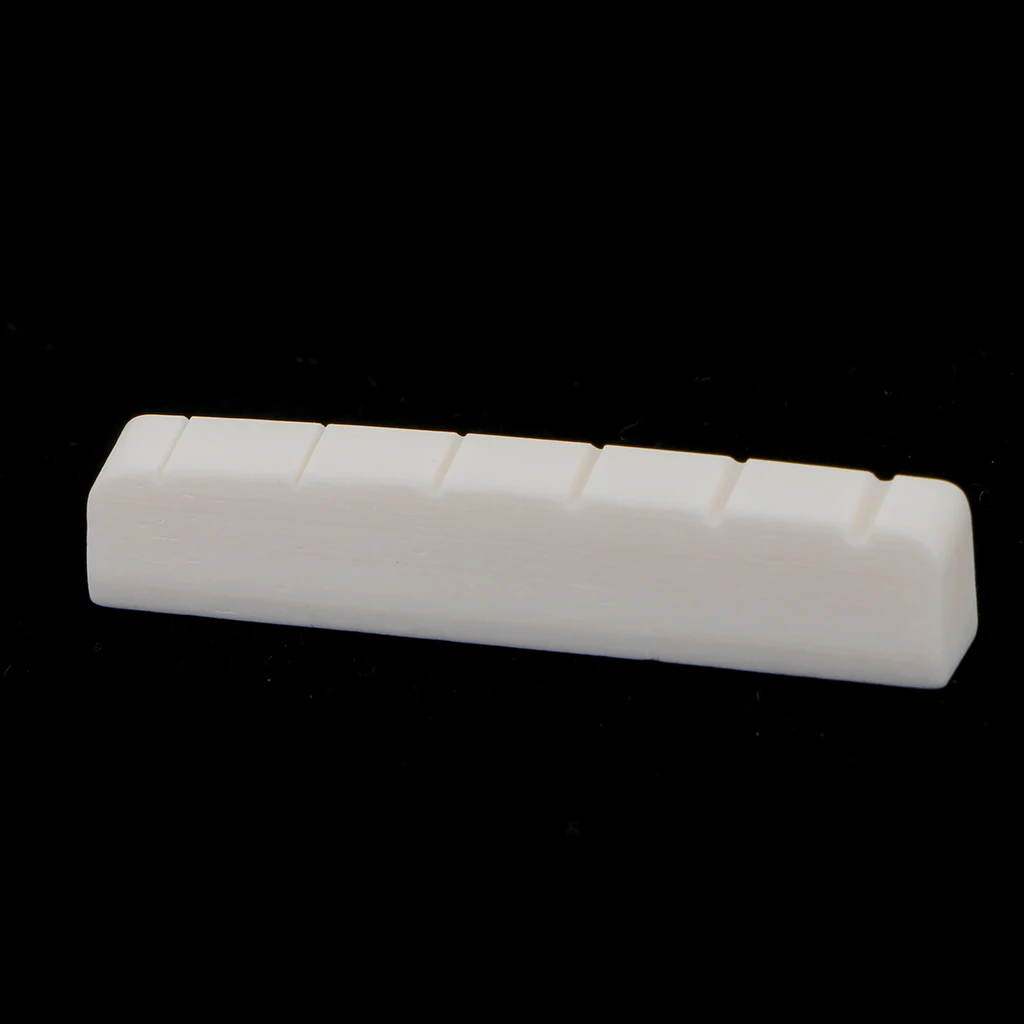 2pcs Portable Bone Nut Part For Les Paul LP 6 String Electric Guitar 43mm Stringed Instruments Guitar Parts & Accessories