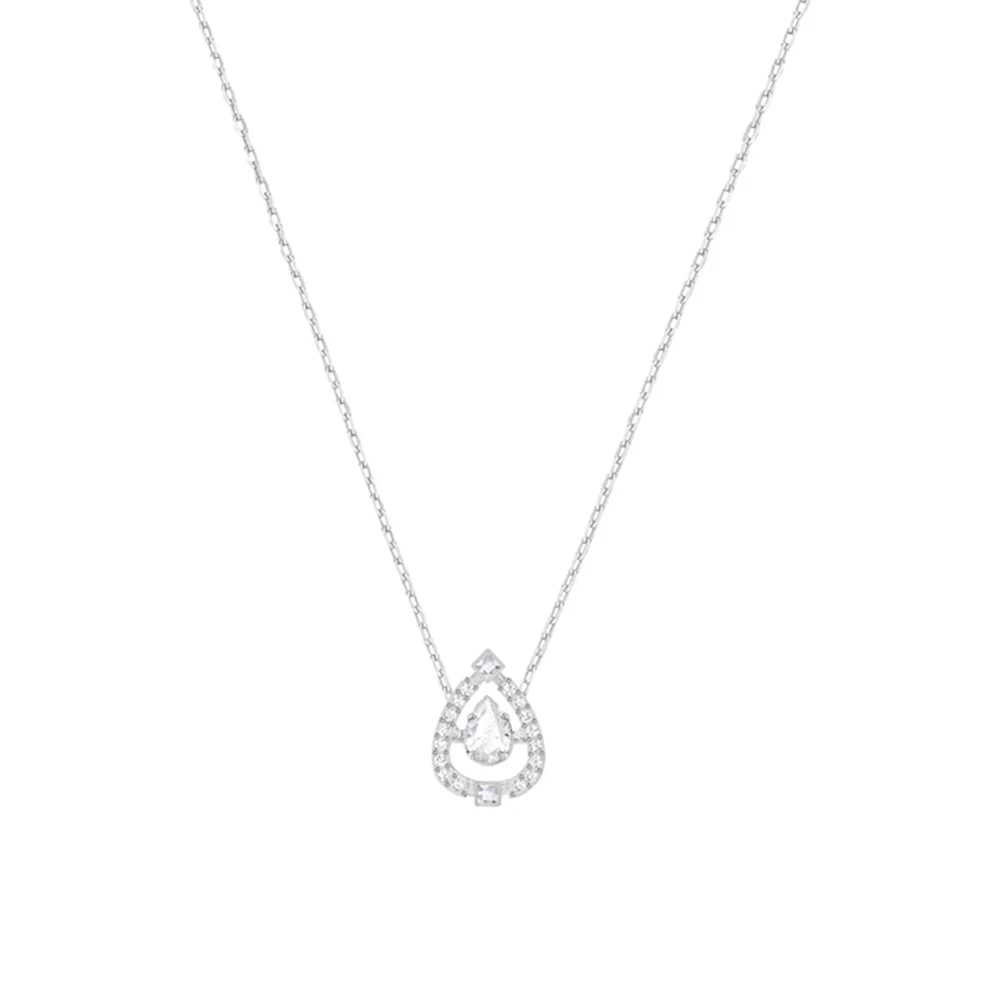 

Fanier New Simple Wild Blinking Jumping Crystal Clavicle Chain Chain Fancy Women's Fancy String Dance Recommended Present