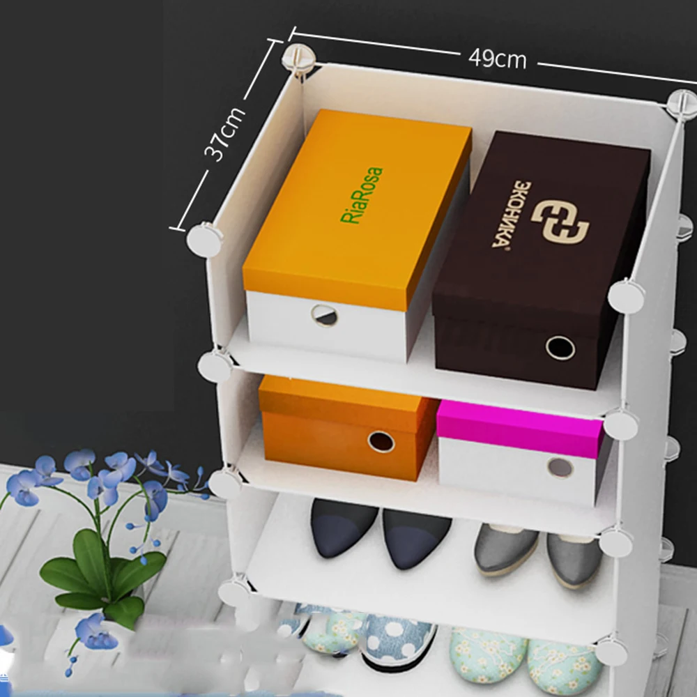 Furniture Shoe Cabinet Shoes Racks Storage Large Capacity Home Large Organizer Removable Shoe Storage For Home Living Room