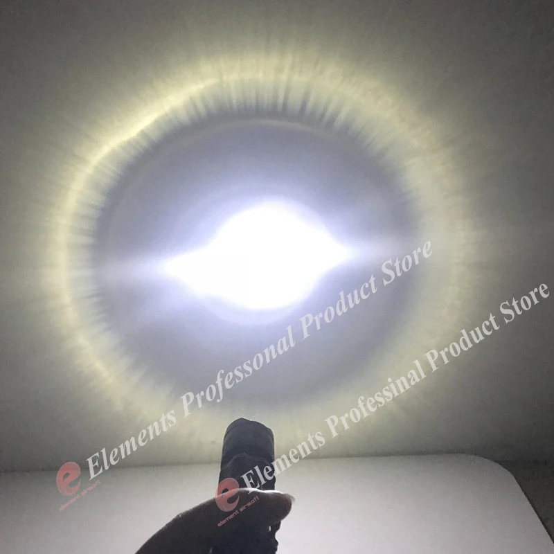Led à Prova Elemento Airsoft Lanterna Mini Telescópica Zoom Rifle Luzes Dlanágua Caça Lâmpada Arma Lanter Strobe Rápido Ex421 Led 8 rifle luzes led à prova dlanágua caça