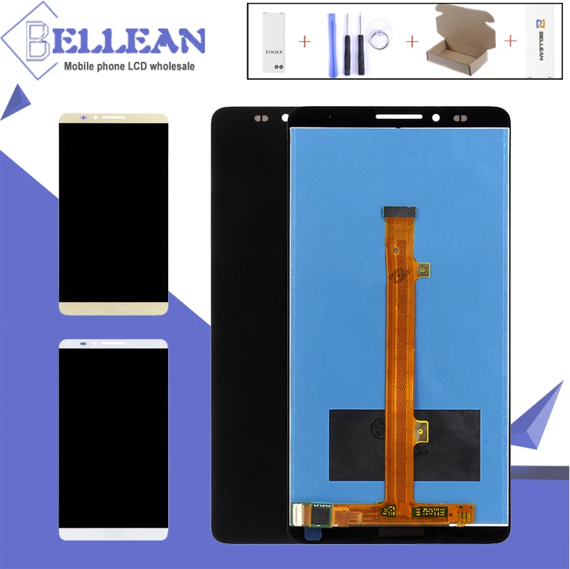 

Catteny 1pcs Free Shipping For Huawei Mate Ascend Mate 7 LCD Mate7 MT7 Display With Touch Screen Digitizer Assembly With Tools