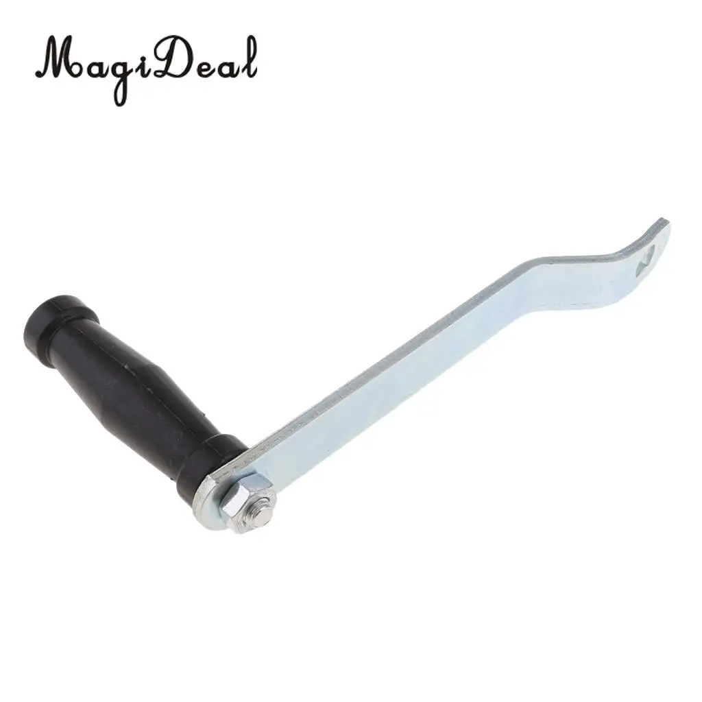 MagiDeal 1 Piece 23/20.5cm Length Boat Trailer Winch Handle Comfort Grip Crank Replacement for Kayak Canoe Boat Yacht Accessory