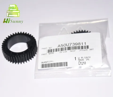 A50u739811 para Konica Original Novo Minolta Bizhub Press C1060l C1070l C1060 C1070 Drive Gear Frente 38 t A50u726001
