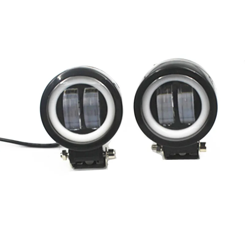 

2pcs Waterproof LED Spot Driving Fog Lamp Headlight Motorcycle Cafe Racer For Harley Honda Yamaha Suzuku Kawasaki Custom