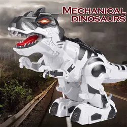 RC Интеллектуальный динозавр модель Электрический пульт дистанционного управления робот Механическая война дракон с музыкой и световыми