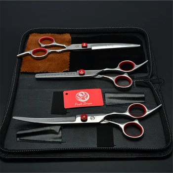 

20Sets Wholesale 6" 7" JP Stainless Dog Grooming Scissors Set Animal Scissors Straight Shears Thinning Shears Pet Scissors Z3001