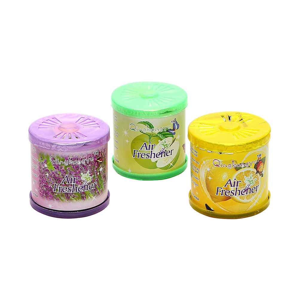 العطر الناشر الصلبة العطور الفاكهة زهرة رائحة 70G داخلي مزيل العرق سيارة معطّر الهواء المنزل الحمام الديكور السيارات ديكور