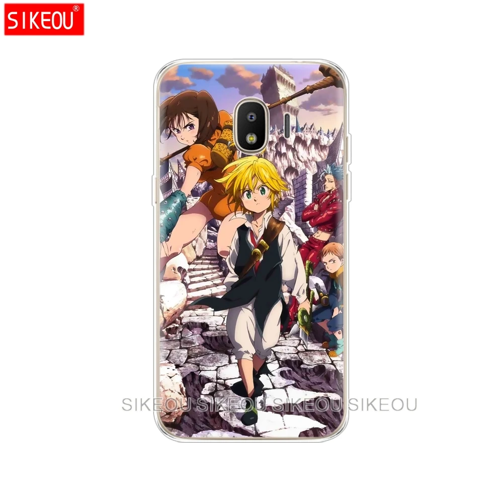 Силиконовый чехол для телефона Samsung Galaxy J3 J5 J7 2017 J330 J530 J730 PRO j2 2018 Nanatsu no Taizai Seven Deadly