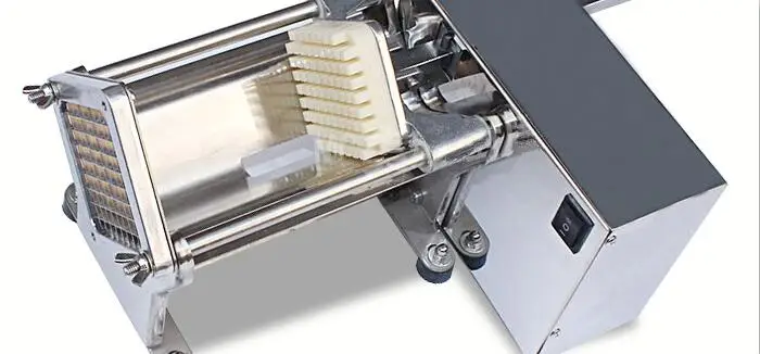 Коммерческая электрическая машина для резки картофеля картофеля|machine leather|cuttercutter