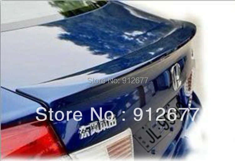 Rear Wing Spoilers For Honda Civic 2012 2013,ABS Spoiler Lip Trunk