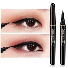Водостойкая жидкая подводка для глаз шелковистая подводка для глаз на водной основе карандаш стойкий Гладкий макияж для глаз инструменты P1