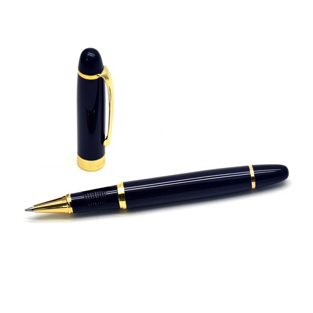 Guoyi A316 Новая Металлическая гелевая ручка, красная, черная, для обучения, офиса, школы, канцелярские принадлежности, подарок, роскошная ручка и отель, шариковая ручка для бизнеса - Цвет: black-black ink