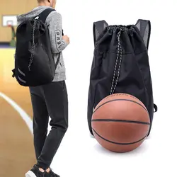 Водонепроницаемый большой баскетбольный футбольный рюкзак спортивная тренировочная сумка с регулируемым плечевым ремнем Спортивная