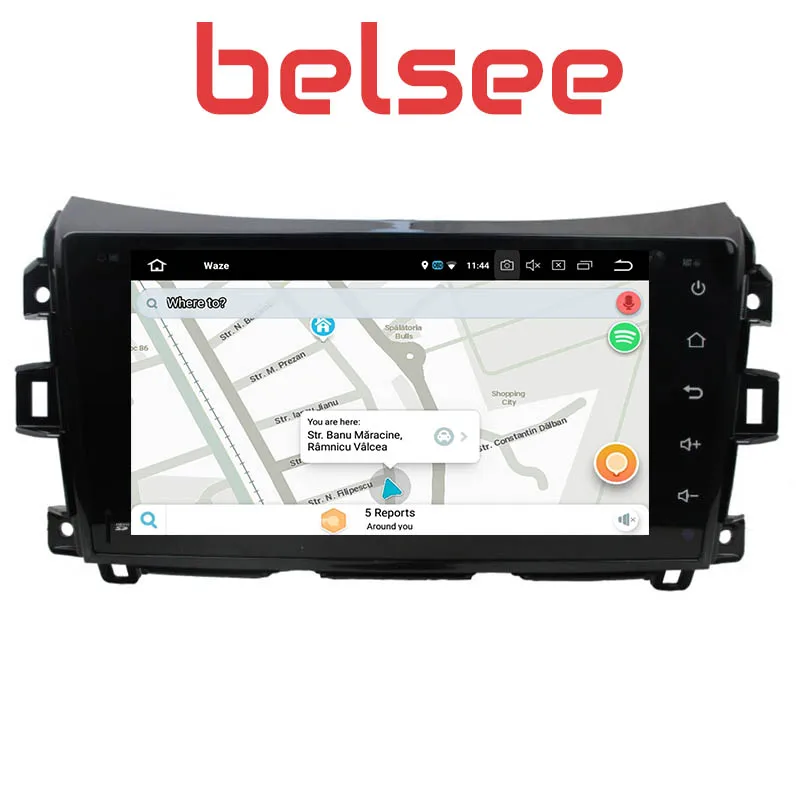 Belsee для Nissan NP300 Navara 2014 2016 PX5 Восьмиядерный стерео Android 8 0 автомобильное радио GPS