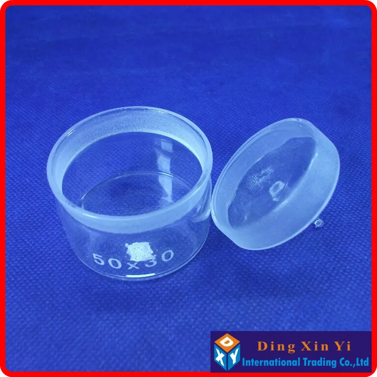 (8pieces/lot)50*30mm glass weighing,Glass weighing bottle in low form