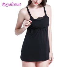 Для грудного вскармливания Женская хлопковая слинг нижнее белье регулируемый ремень жилет Удобный Танк беременность эластичный хлопок жилет