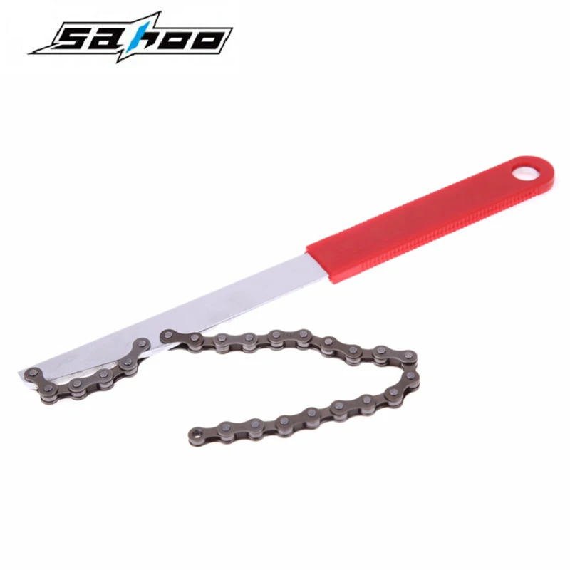 Bike Freewheel Chain Whip Bicycle Repair Tools Cycling Chain Whip Freewheel Cassette Sprocket 45# Carbon Steel Bike Accessories