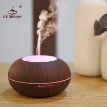 GX.Diffuser Newest 300ml 7 Colors LED Light Aromatherapy for Home Office Essential Oil Aroma Diffuser Ultrasonic Air Humidifier