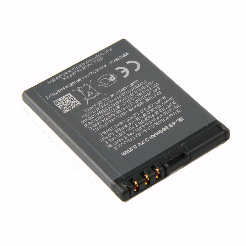 Оригинальный телефон аккумулятор для Nokia 2680 slide 3600 3710 fold 7020 7100 Supernova 7610 860