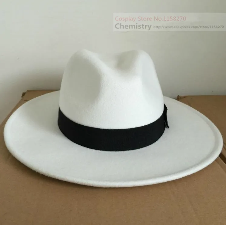 Michael Jackson Cosplay hat white/black