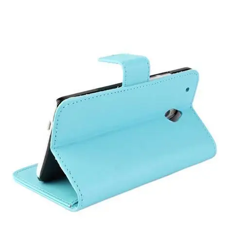 pu flip wallet leather Mobile Phone Bag Cover Card Holder Stand Case For HTC One Mini M4 |