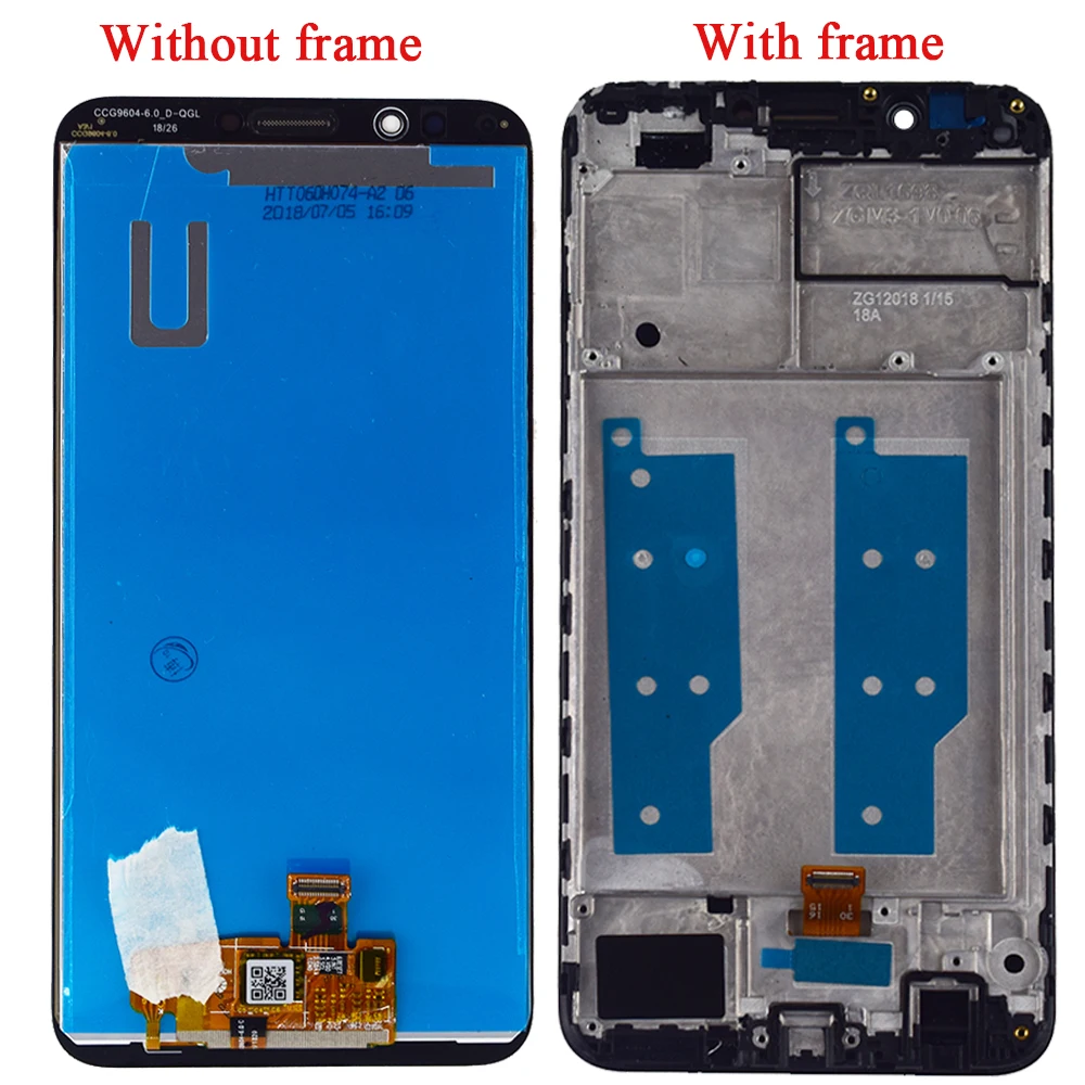 Для Huawei Honor 7C ЖК экран сенсорный дигитайзер стекло в сборе рамка для LND L29 AL30|Экраны