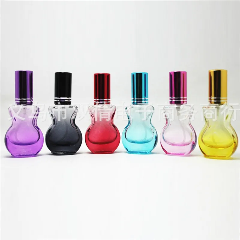 100Pcs a lot 10ML Transparent Glass Refillable Bottles Perfume Spray Bottle Atomizer Perfume Bottle Portable Bottle with 6Colour 100Pcs a lot 10ML Transparent Glass Refillable Bottles Perfume Spray Bottle Atomizer Perfume Bottle Portable Bottle with 6Colour