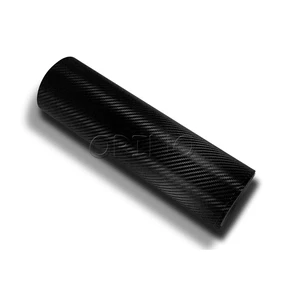 Image 4 - Black Car Styling 1.52*30m/roll DIY Waterproof Car Stickers 3D Car Carbon Fiber Vinyl Decorative Film Paper