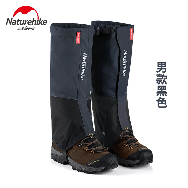 Ceny Naturehike wodoodporna śnieg Legging piesze wycieczki getry wiatroszczelna Pokrowiec na buty z worek do przechowywania dla mężczyzn kobiety Walking narciarstwo wspinaczka