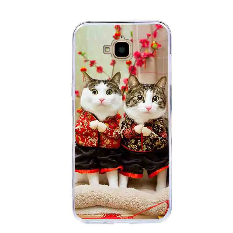 Силиконовый чехол для Huawei Honor 4C Pro мягкий накладка из ТПУ Y6 2015 искусственная кожа