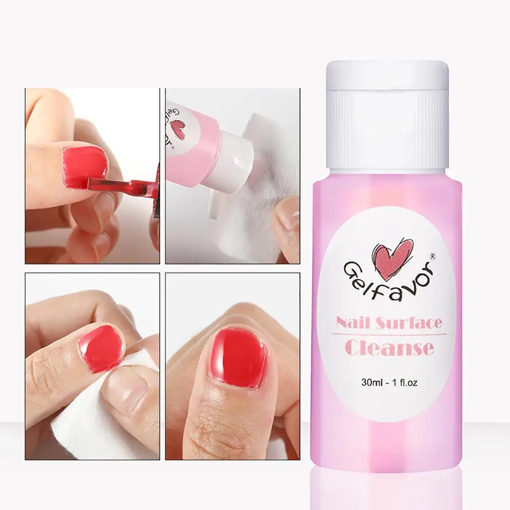 

30ml Professional Women Nail Brush Cleaner Liquid Gel Polish Acrylic Remover