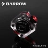 Система водяного охлаждения Barrow, система охлаждения, электронный датчик потока данных, дисплей, возможность считывания данных на материнск... ► Фото 2/4