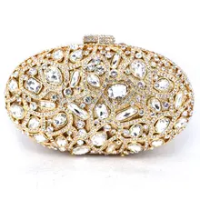 Фиолетовый Камень Овальный гусиное яйцо Свадебные посылка s в cheongsam посылка платье для выпускного вечера сумка Микро Мини сумка посылка Q60