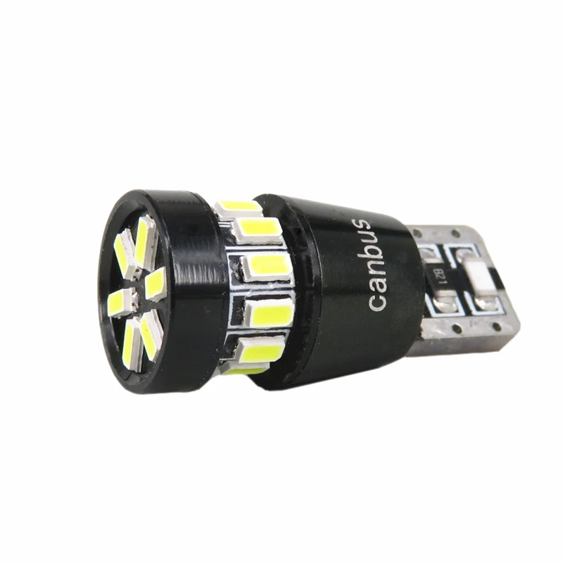 WLJH 2x Canbus автомобильный LED T10 W5W 3014 SMD парковочный свет для Ford Focus 1 2 3 Fiesta Galaxy Kuga Mondeo 4