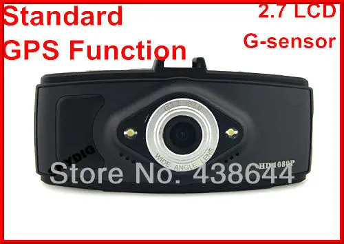 L6000 H.264 Full HD 1080P Car Dashboard Camera DVR 2.5&quot HDMI GPS security logger vehicle digital camera recorder Free Shipping |